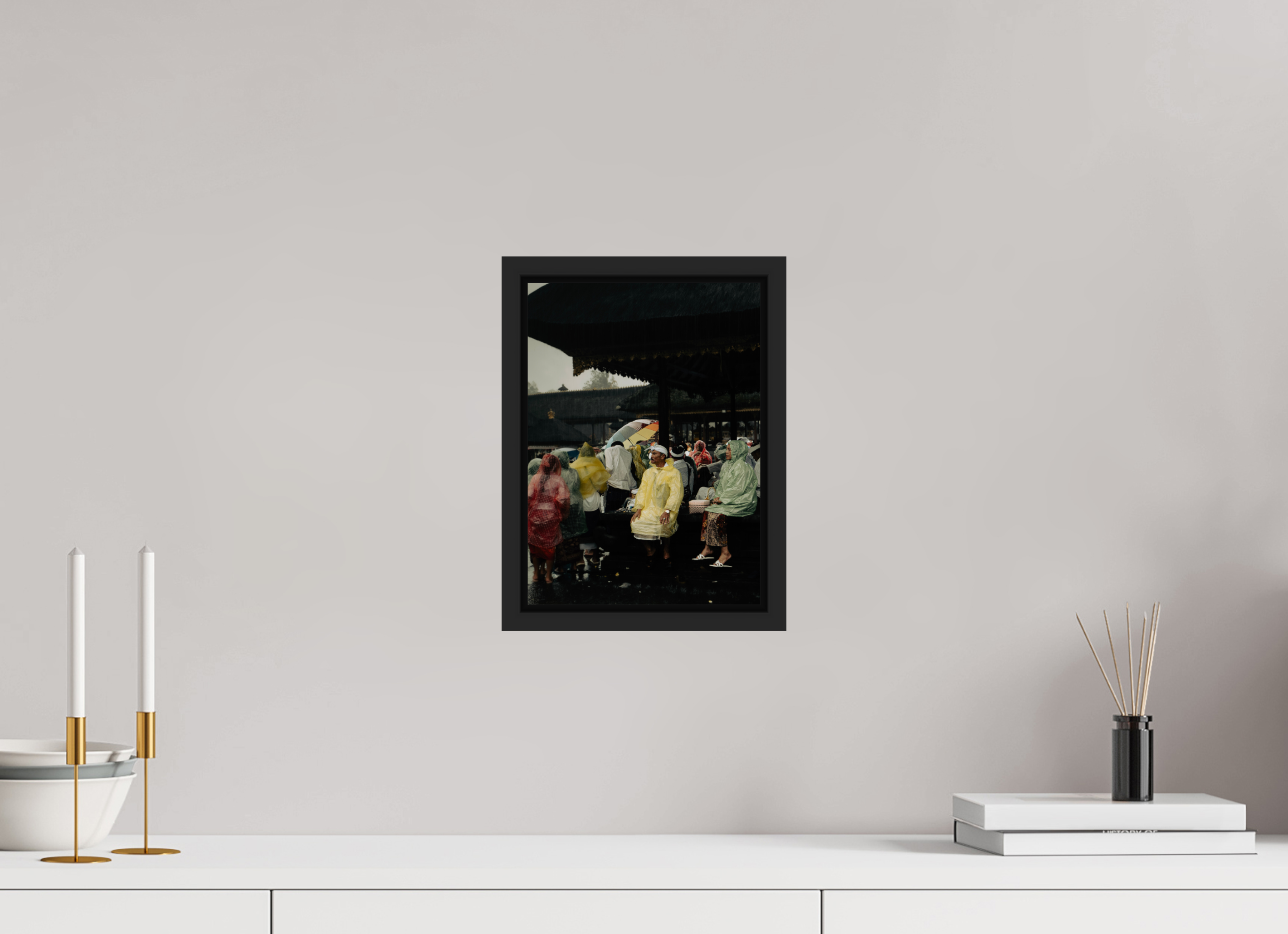 Sitting out the rain