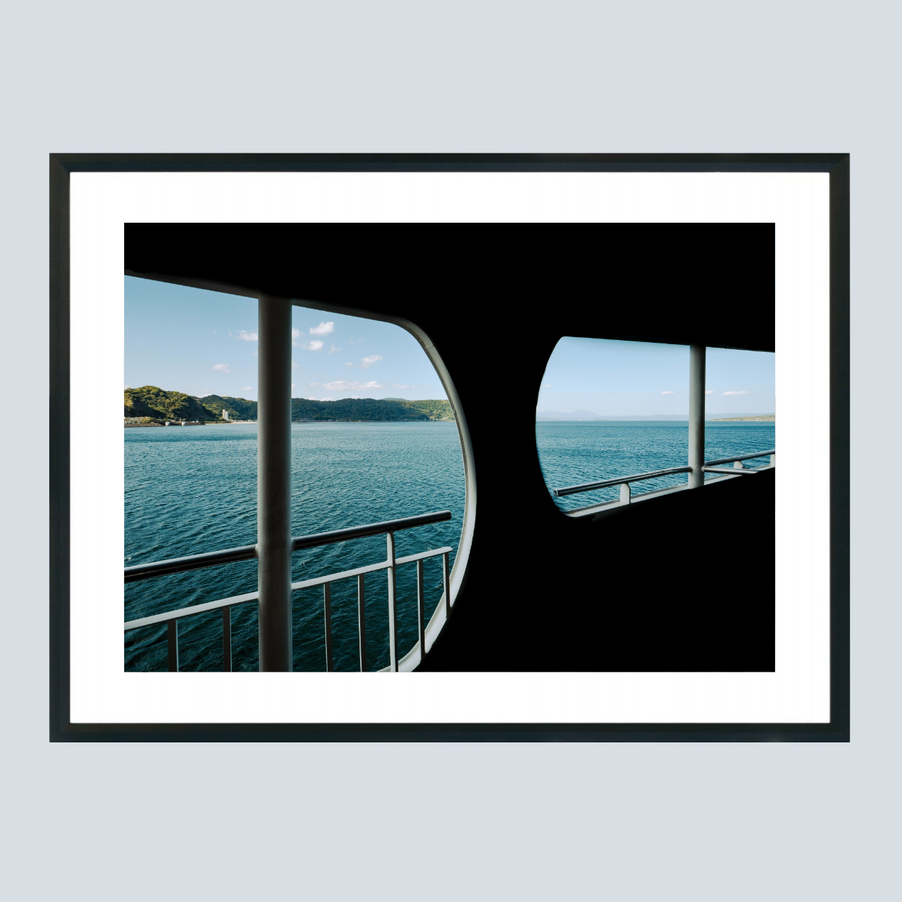 A glance through a ferry