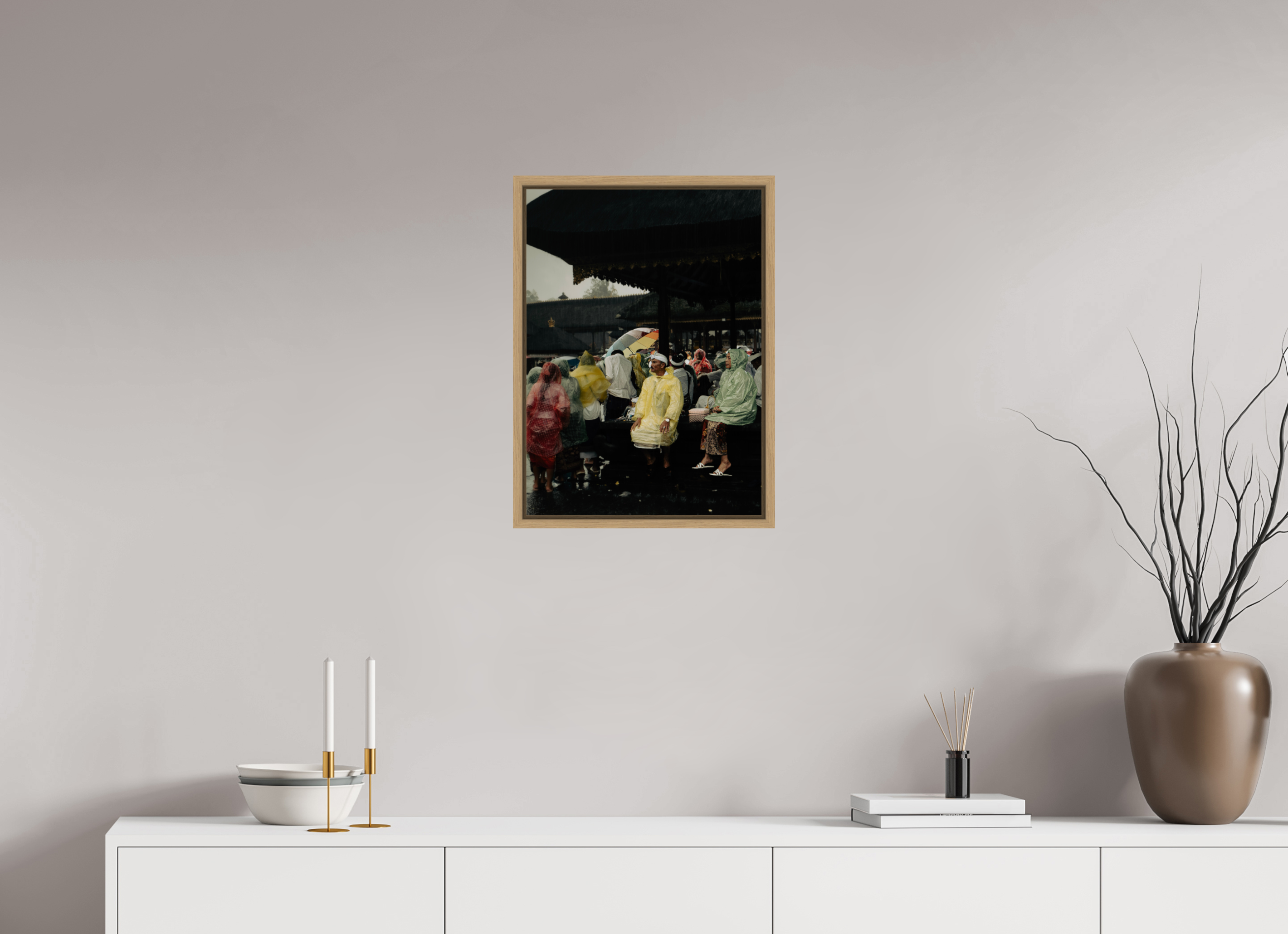 Sitting out the rain