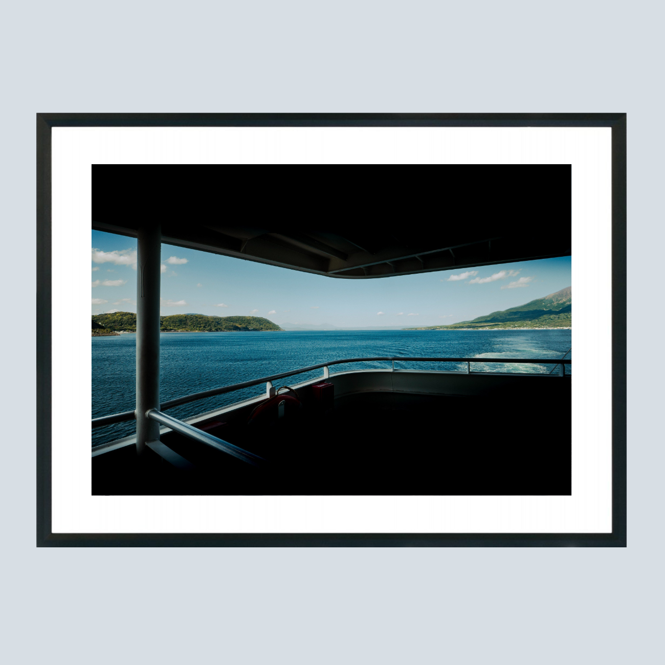 28 x 21 cm, Unframed Photo Print On Fuji Crystal DP II From the ferry