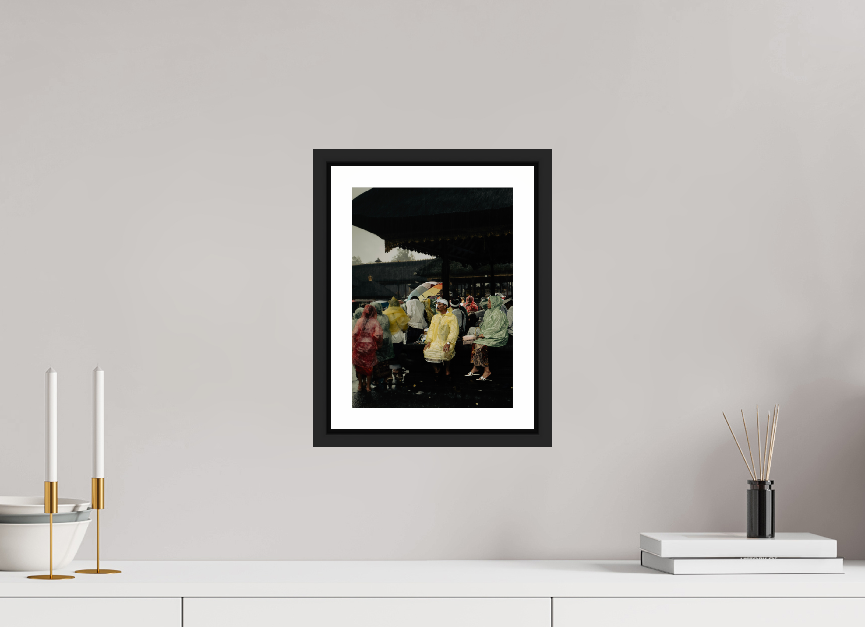 Sitting out the rain