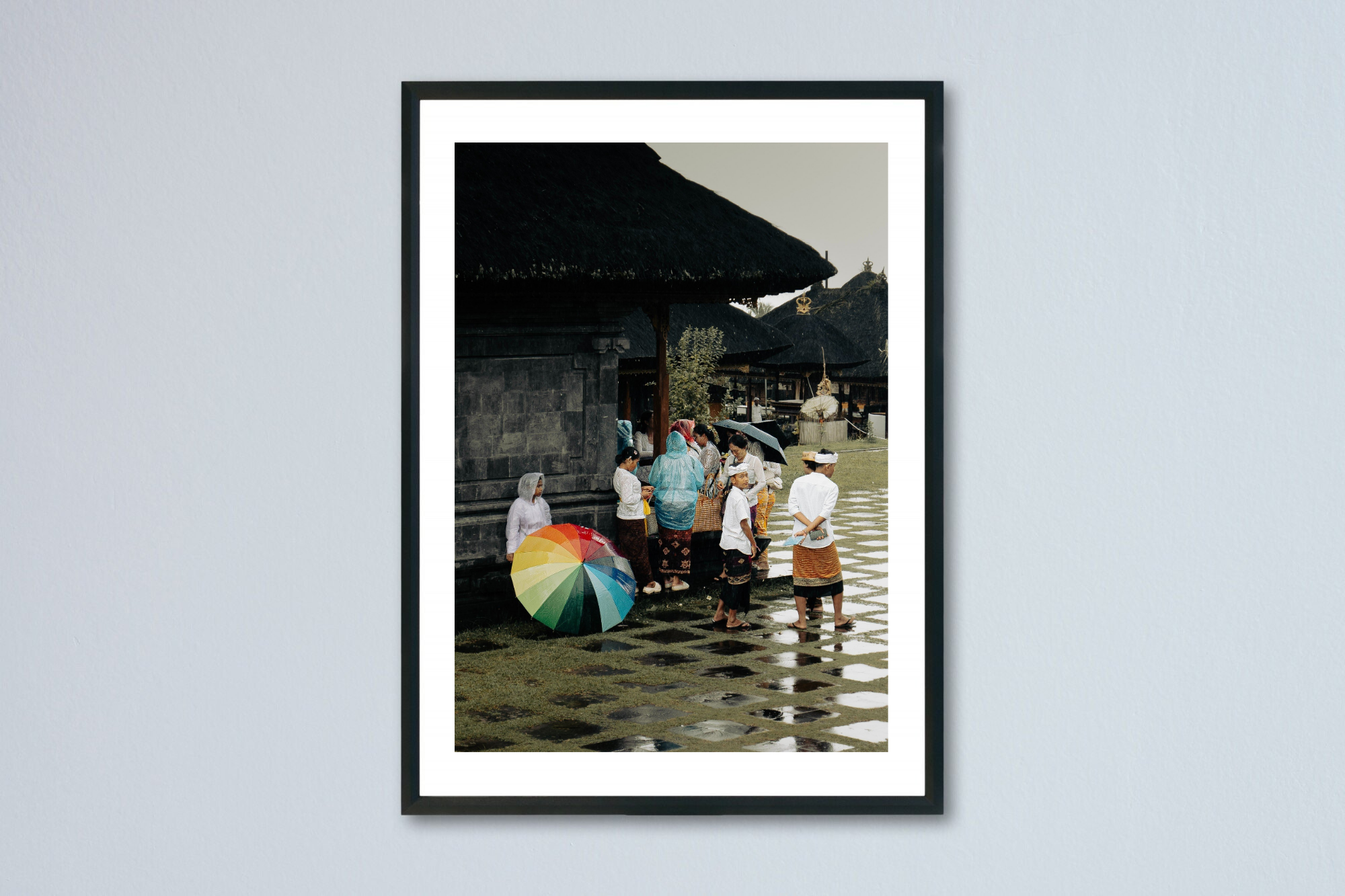 Standing in the rain