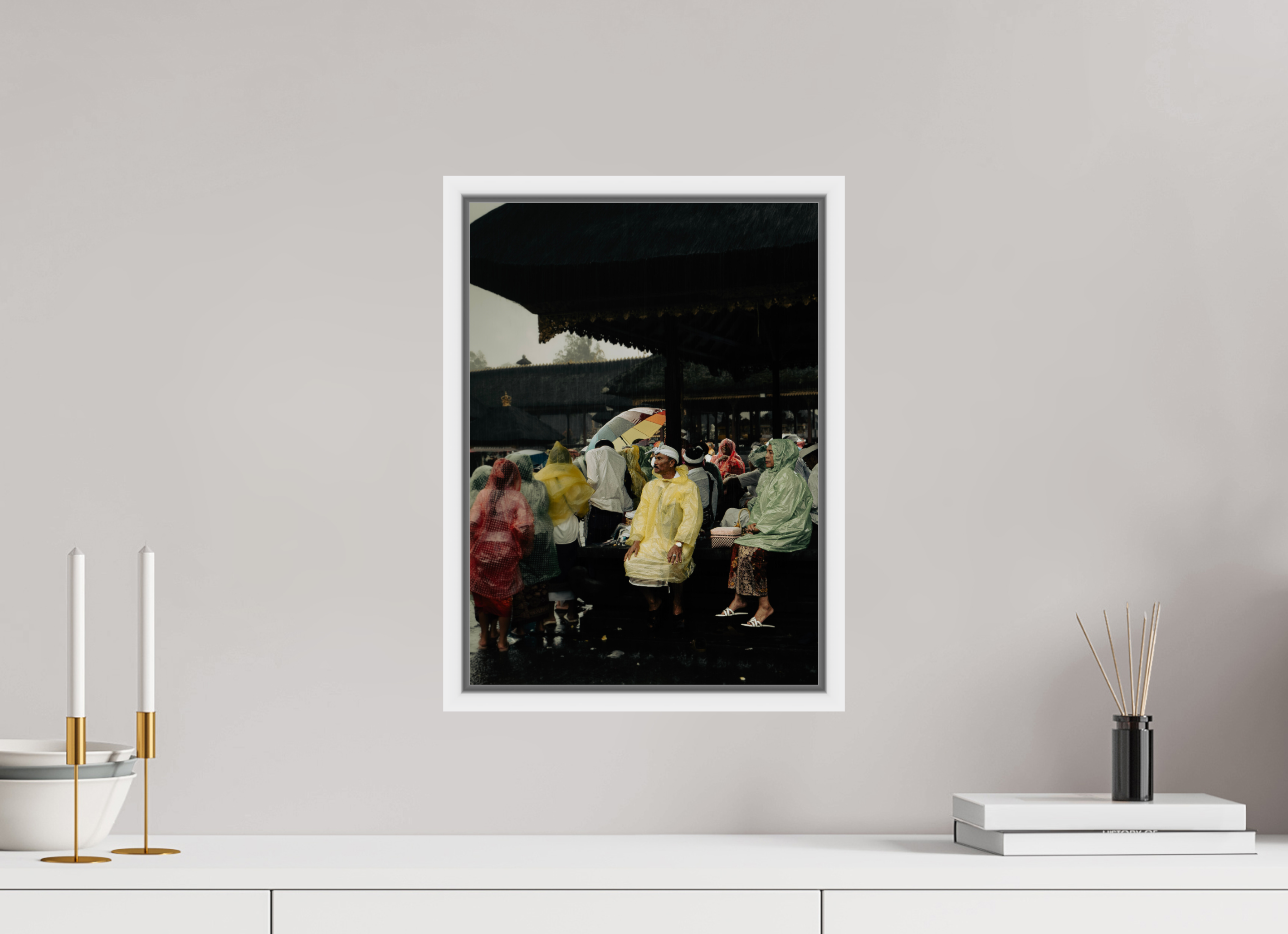 Sitting out the rain