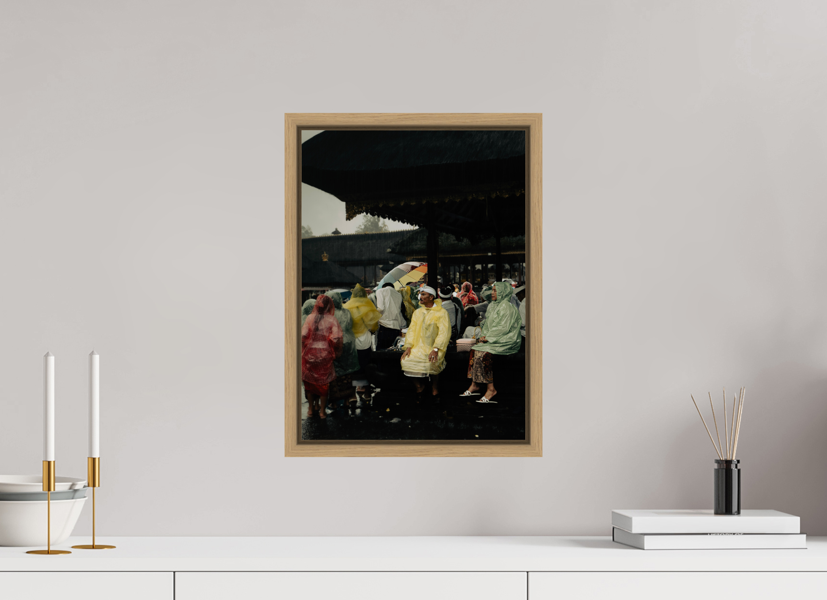 Sitting out the rain