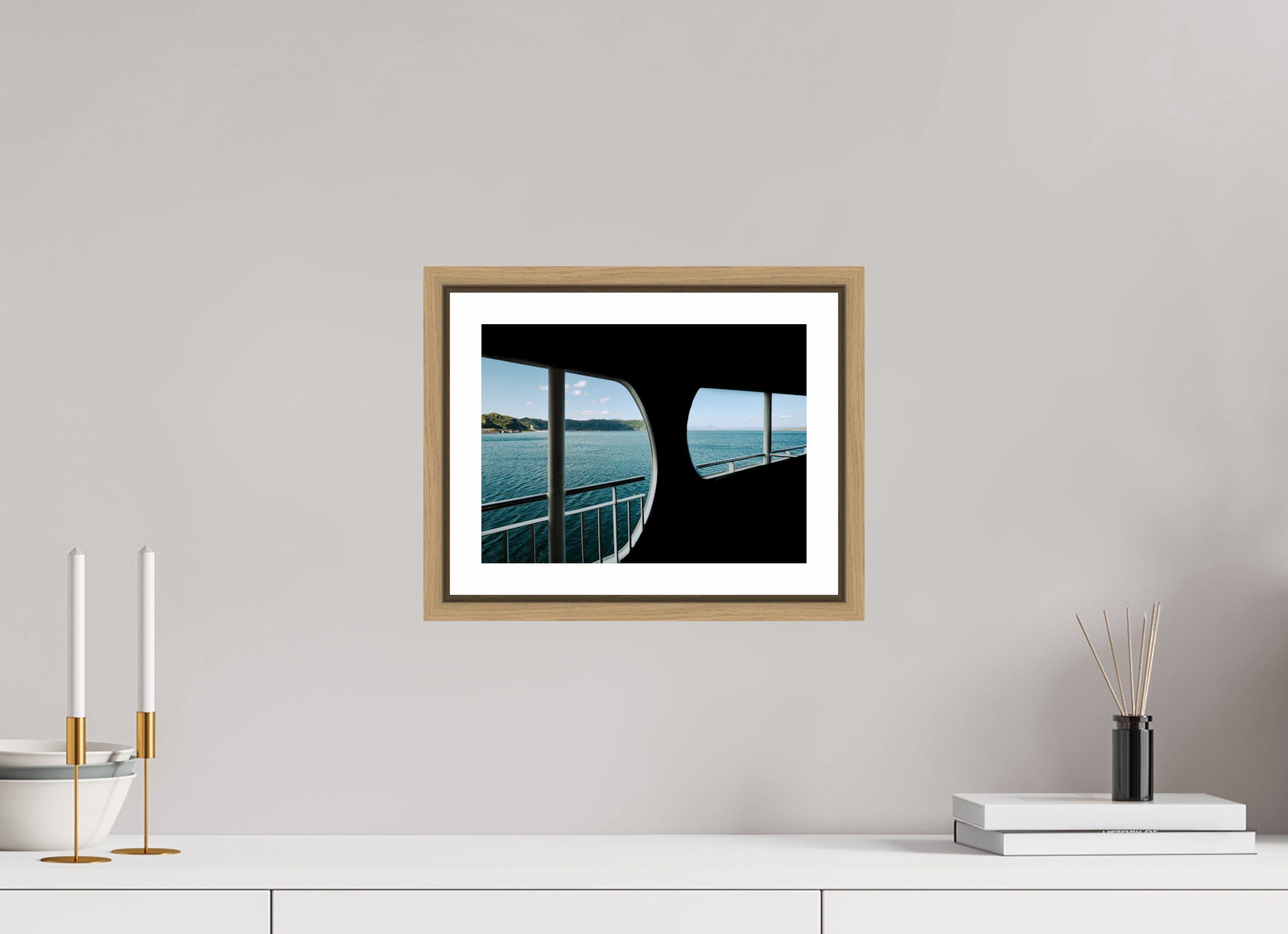 A glance through a ferry