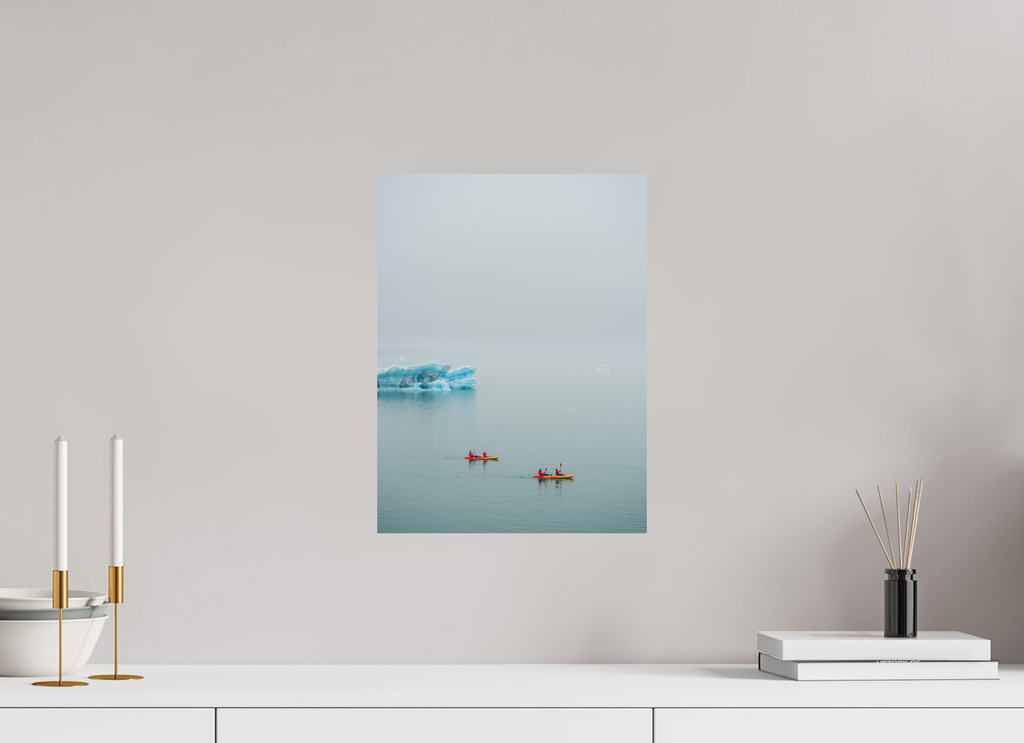 30 x 40 cm, Unframed Photo Print On Fuji Crystal DP II Two canoes