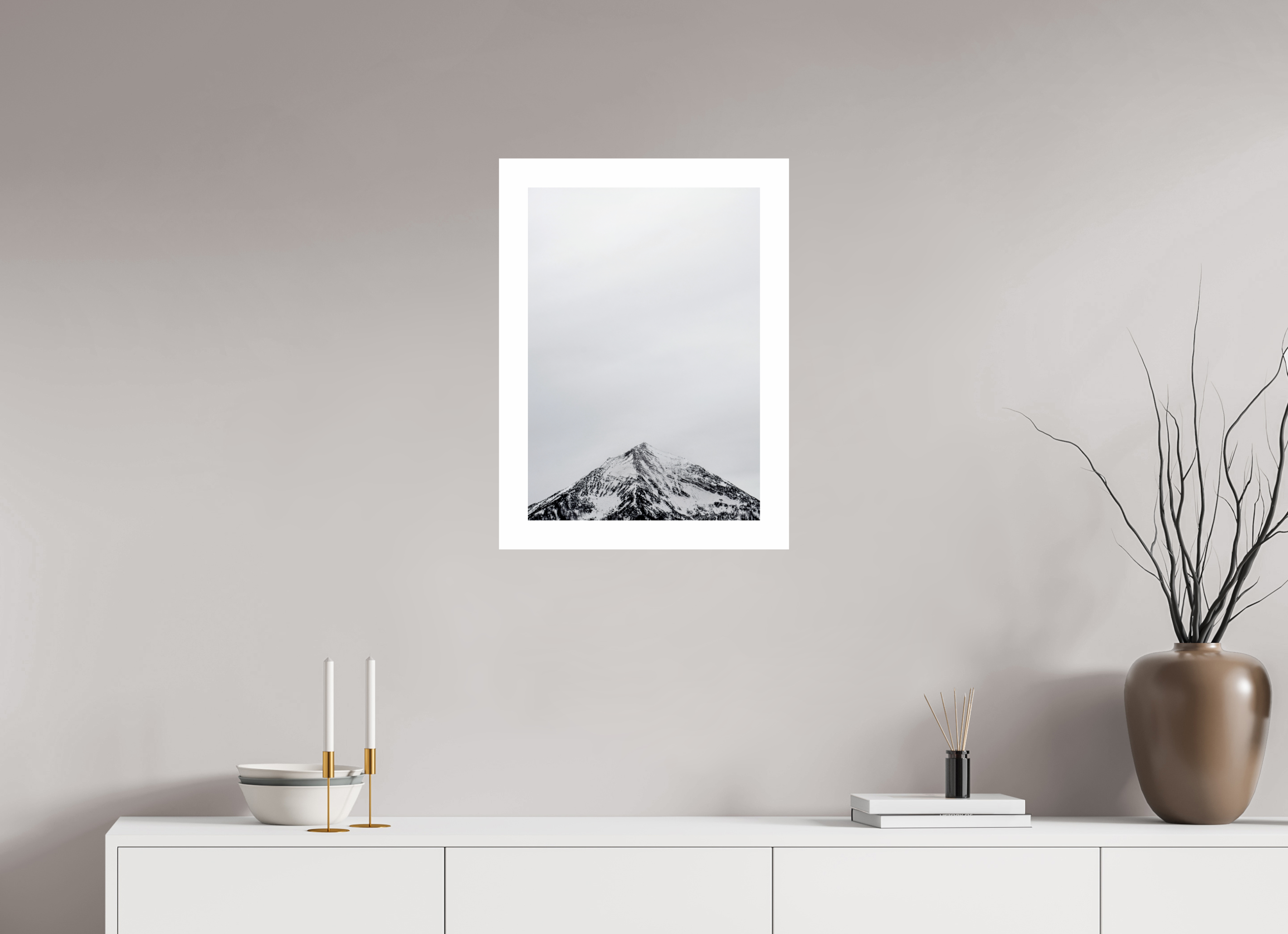 40 x 57,4 cm, Fuji Crystal DP II 5cm white border Austrian peak