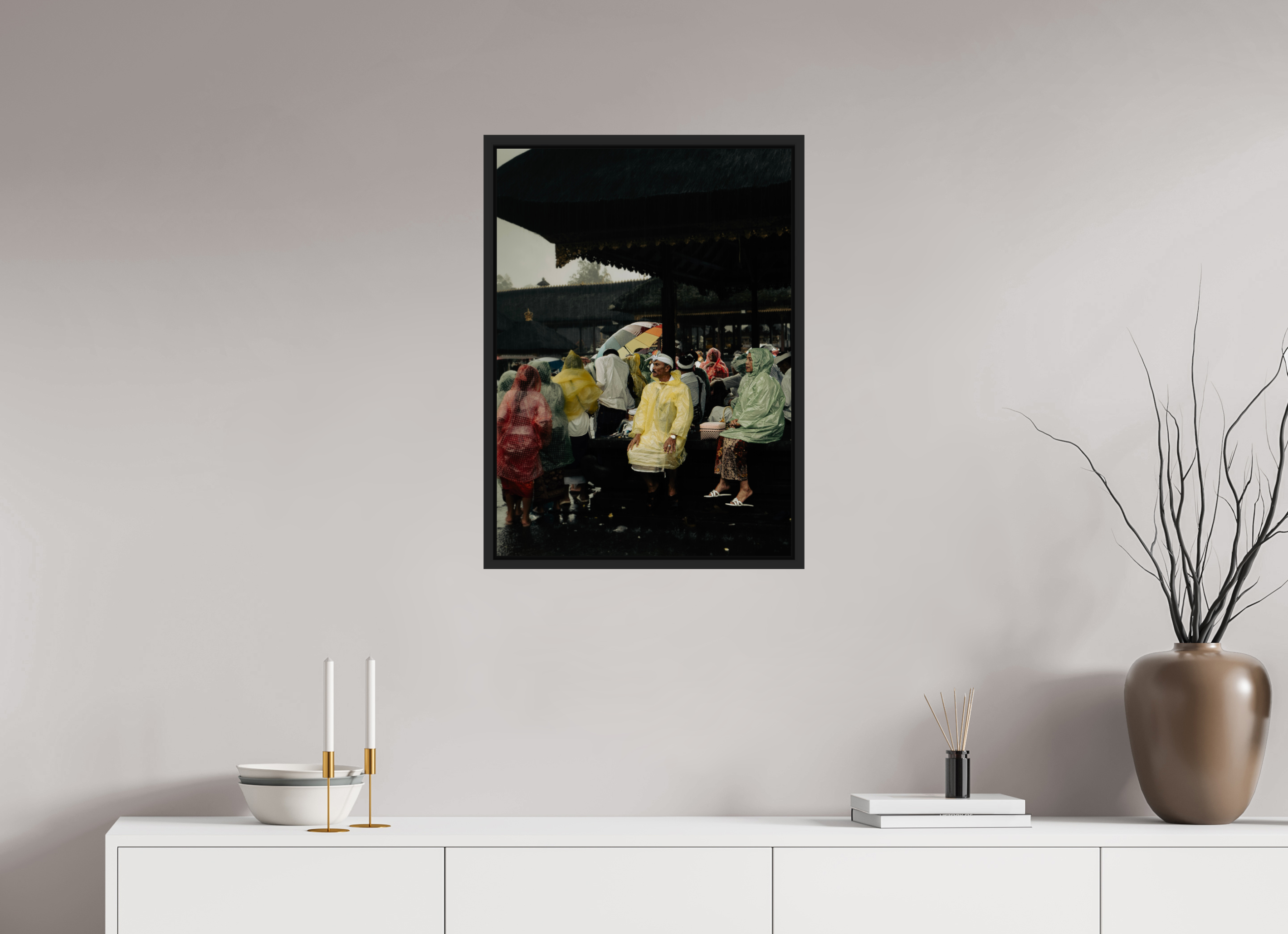 Sitting out the rain