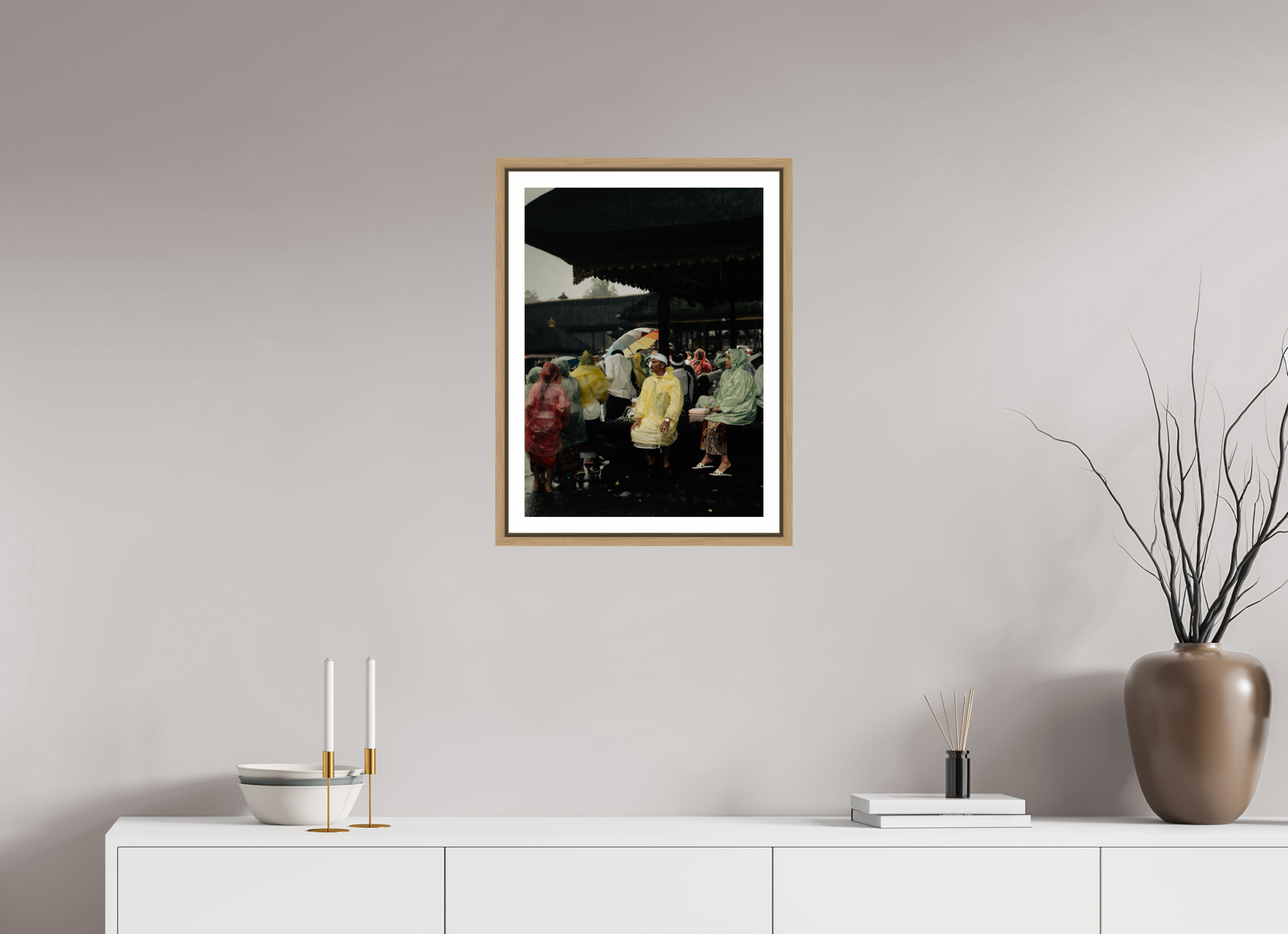 Sitting out the rain