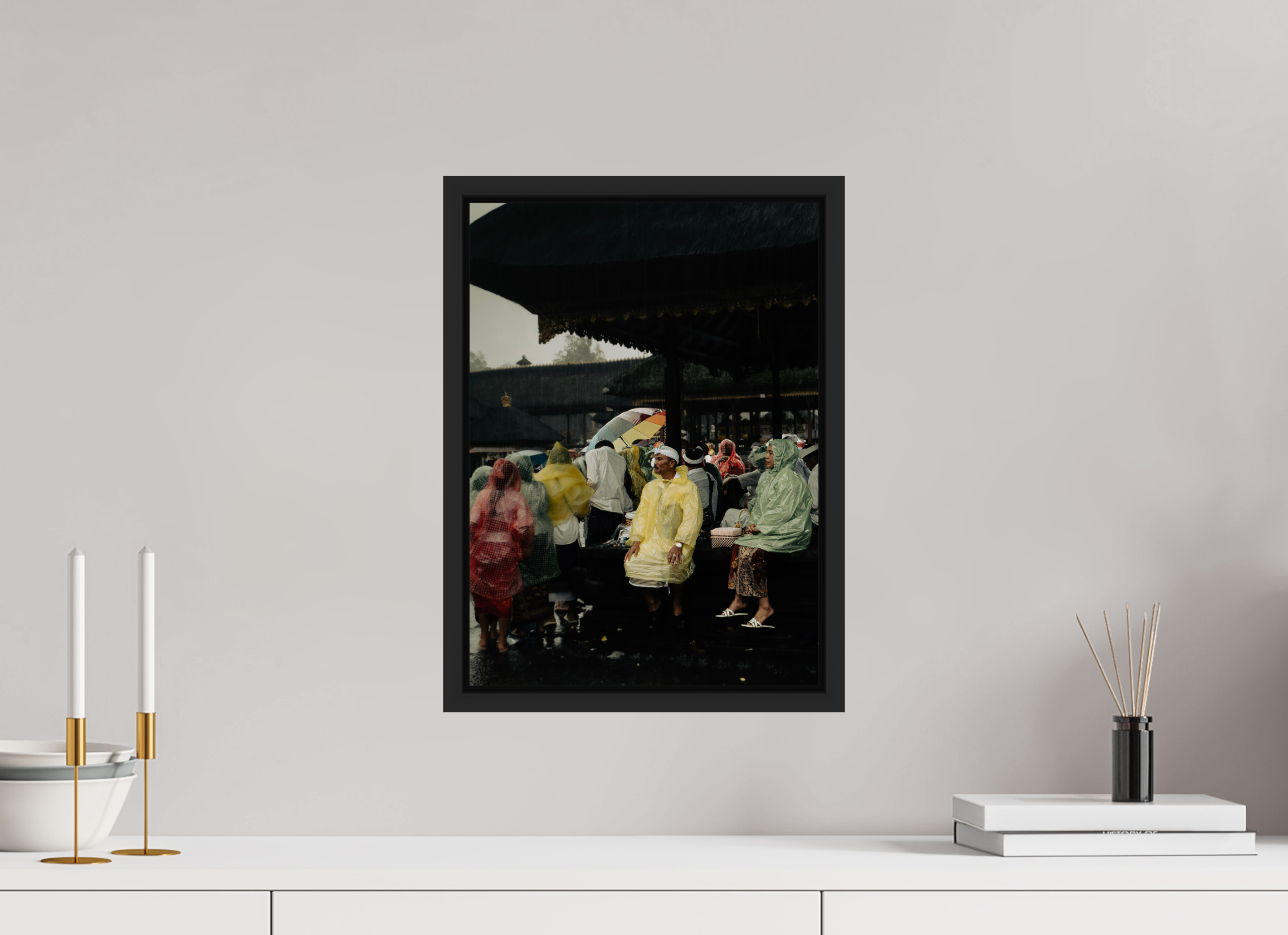 Sitting out the rain