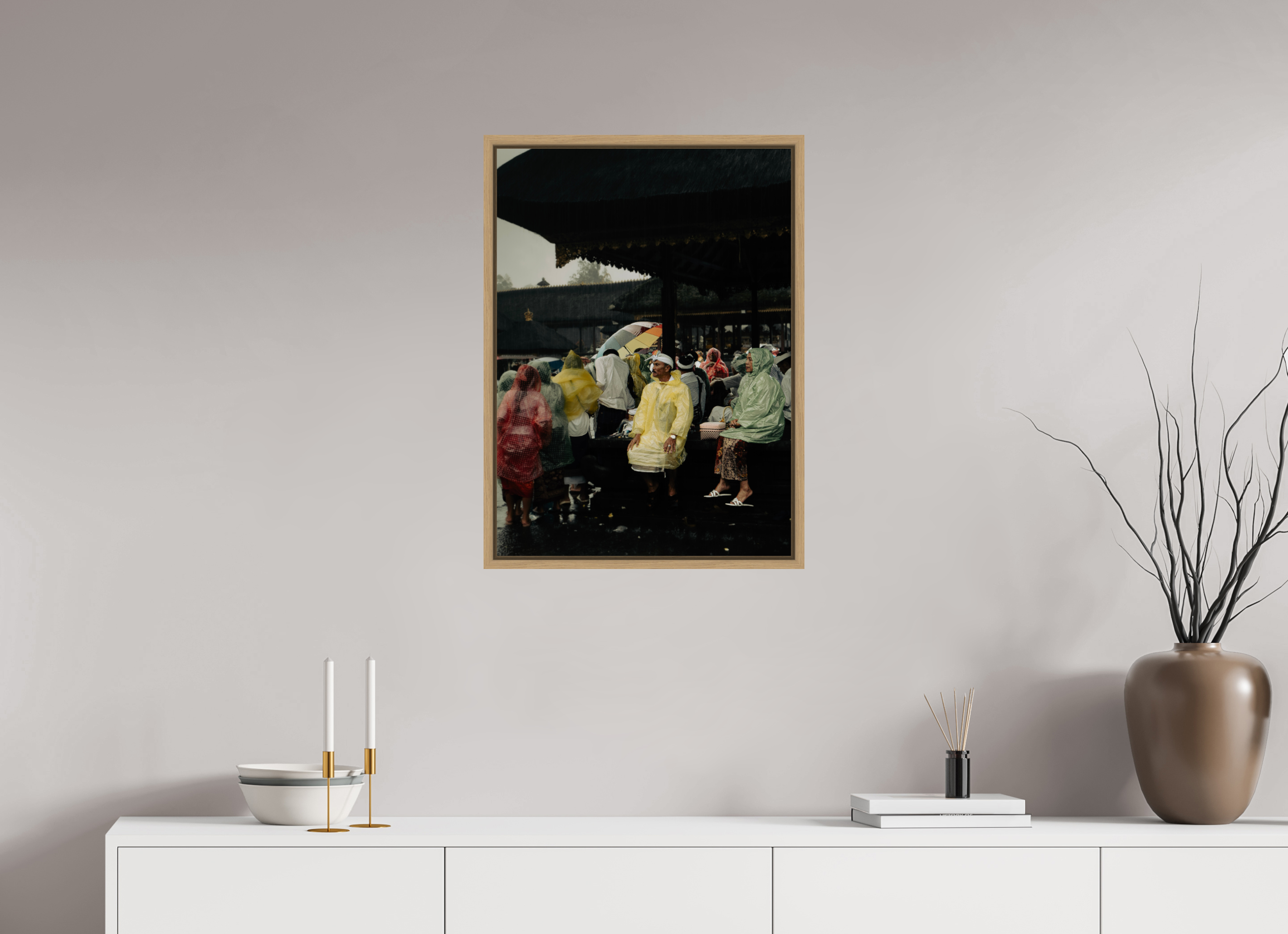 Sitting out the rain